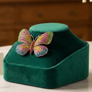 Colorful Butterfly Brooch